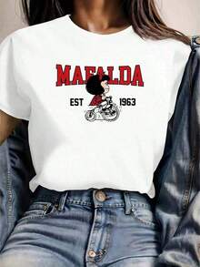 Women T-Shirts - White - View 3