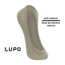 Kit Of 2 Lupo Basic Seamless Slipper Socks With Silicone 03287-088 - Beige - View 2