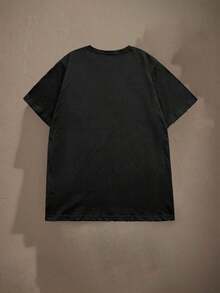 1 T-Shirt 6 7, Funny Number Meme T-Shirt, Viral Phrase T-Shirt, Funny Number T-Shirts For Generation Z, Gifts For Generation Z, 6 7210g 100% Cotton, Designs Are Printed. Unisex. - 黑色 - 查看 3