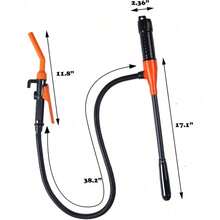 2026 Upgrade Portable Power Battery Pump, Battery Operated Electric Siphon Pump, Gas Pump For Gas Can, Extended Hose Fuel Transfer Pump, Portable Hand Fuel Pump For Gas, Fuel, Water Transfer - Default - View 6