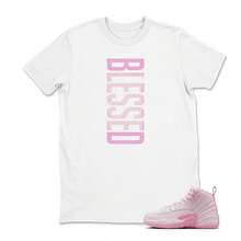 Camiseta Jordans 12 rosa perla, ideal para regalar en cumpleaños, ideal para combinar con zapatillas, AJ12 para niños, talla 12 rosa. - forma - Ver 1