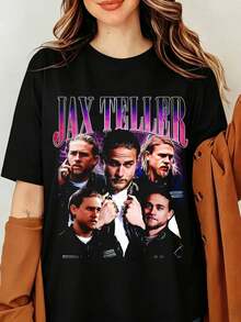 Women T-Shirts - Black - View 6