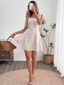 Women Midi Dresses - 多色 3 - 查看 4