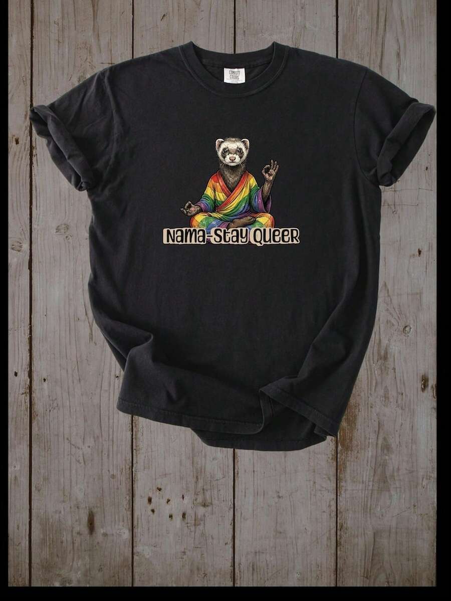 NamaStay Queer other Pride T1S1Hirt RainB1Ow Meditacin Diseo.