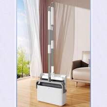 Set Sapu & Pengki Lipat - Bulu Sikat Lembut Anti Rambut, Sisir Penghapus Rambut Terintegrasi, Lembut di Lantai, Desain Ringkas Hemat Ruang, Mudah Digerakkan & Disimpan, Multifungsi untuk Penggunaan di Rumah/Ruang Tamu/Dapur/Kamar Mandi/Kantor dengan Ruang Sempit - sapu + pengki lipat - View 9