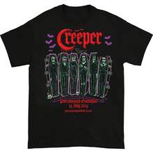 Collection CREEPER Band Tour Short Sleeve Gift For Fan S To 5XL T-Shirt - Black - View 1