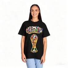 Camiseta Mundial 2026, Camiseta Fútbol Deporte México, Argentina, Brasil, Uruguay, USA y Más, Camiseta Blanca, Top Corto, Ropa para el Día de la Madre, Envío Gratis, Ropa Vintage para Mujer, Halloween, Tops de Verano para Mujer, Ropa Y2k para Mujer, Tops de Verano para Mujer, Top para Mujer, Conjuntos de Verano para Mujer, Conjuntos de Vacaciones para Mujer, Conjuntos de Playa para Mujer, Conjuntos de Festival para Mujer, Conjunto para Conciertos Country - Negro 4 - Ver 1