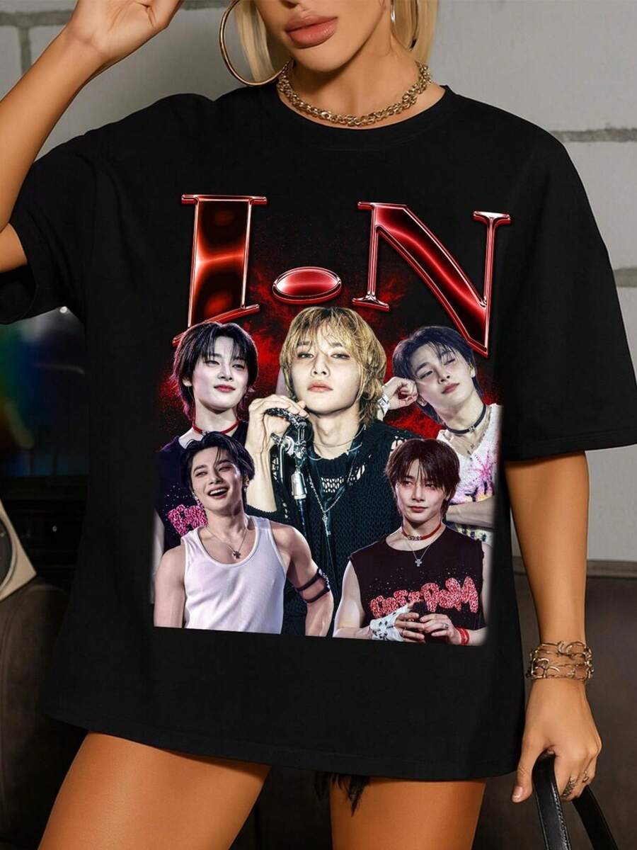 Women T-Shirts - Black - View 1