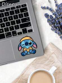 Hình dán Stitch dễ thương của Disney, hình dán Lilo & Stitch kiểu Kawaii với họa tiết hoa, hình dán chống thấm nước có thể tái sử dụng cho ly rượu, bình nước, máy tính xách tay, ốp điện thoại, bộ hình dán Stitch thẩm mỹ dành cho bé gái, món quà sinh nhật tuyệt vời cho những người yêu thích Stitch. - nhãn dán - Xem 3