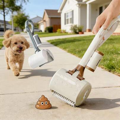 Un recogedor de excrementos imprescindible para pasear al perro al aire libre. Compacto y portátil, recoge los excrementos en un solo paso, manteniendo las manos limpias. Disponible en tres colores, resuelve fácilmente los problemas de limpieza de las mascotas.