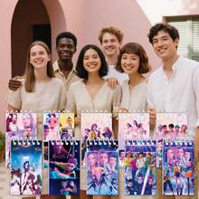 10 cuốn sổ tay mini xoắn ốc K-Pop, 10 cuốn sổ tay bỏ túi xoắn ốc, sổ tay nhỏ chủ đề Anime, thích hợp làm quà tặng cho trẻ em, thanh thiếu niên và người hâm mộ K-Pop (Mẫu ngẫu nhiên) - Nhiều màu - Xem 2