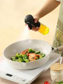 Leak-Proof Oil Spray Bottle, Refillable And Reusable Olive Oil Sprayer, Suitable For Cooking, Air Fryer And Kitchen Use - Press-type Fuel Dispenser - View 5