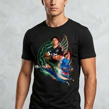 Guillermo Memo Ochoa Mexico S1occer S1Hirt.220G man Al1 godn spine, 220G A1DA for stability. The styling A1DA1 is suitable for all identities, both male and female. Fabric S 1 fabric C 1ality, practical in any combination A1JE, soft to the touch but designed for permanence. Fresh blouses, fall suits, VaC1Actions, Mexican themed, 2026 World Cup themed dresses - Negro - Ver 1