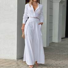 Women Two-Piece Outfits - White - View 1