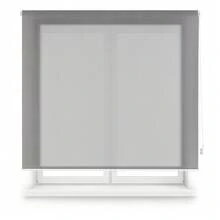 KIWI Translucent Roller Blind, Sizes From 100 To 180 Cm Wide And From 180 To 220 Cm High, Easy Installation On Wall Or Ceiling, Available In 4 Colors - Dark Grey - View 2