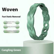 1pc Sports Waterproof Silicone Bracelet, Indoor/Outdoor Running Negative Ion Energy Wristband, Gift For Men, Women, Students, Couples, Accessory - Multicolor - View 13