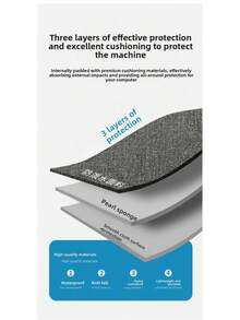 Funda protectora para tablet de 11-13 pulgadas, bolsa de almacenamiento para teclado de portátil, compatible con Apple y otras marcas - Ver 5