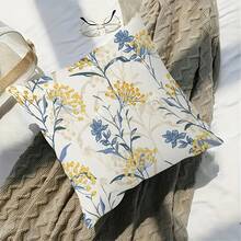 1PC Plant Flower Pillow Cover, Double-Sided Printing, Zipper Closure, Suitable For Bedroom, Sofa, Living Room, Car, RV, Holiday Gift Decoration Pillowcase (Excluding Pillow Core) - Multicolor - View 6