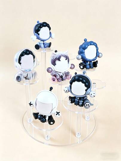 Acrylic Multi-Slot Eyeglasses Storage Rack, Suitable For Fashion Glasses, Myopia Glasses And High