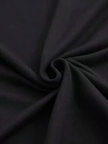 Camiseta de manga corta de algodón puro para mujer, con un divertido estampado para amantes de los libros, que combina el estilo callejero vintage con el estilo relajado de las chicas francesas. Es un lujo minimalista y discreto, adecuado para diversas ocasiones, incluyendo vacaciones, ocio y deportes. Hecho de tela transpirable, que absorbe la humedad y de secado rápido, es suave y agradable al tacto, con opción de corte holgado o ajustado. - Negro - Ver 2