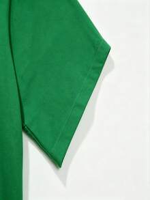Camiseta Deportiva Casual de Alta Calidad para Mujer al por Mayor, Camiseta para Mujer, Deportes y Fitness, Salidas Casuales, Fiesta Universitaria, Diseño Mariposa y Enredadera, Nueva Llegada 2026 - 100% Algodón Transpirable - Verde - Ver 3