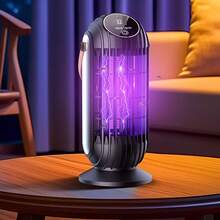 4000mAh, 4-Level USB Rechargeable Mosquito Repellent Lamp & Night Light - Black - View 5