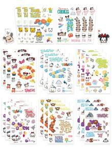 Bộ 8 miếng dán Disney Tsum Tsum Mickey Mouse dễ thương, hình dán vinyl dùng để trang trí văn phòng phẩm, sổ tay, album ảnh, thiệp, bình nước, ốp điện thoại, laptop, sổ ghi chép, sổ kế hoạch, hành lý, nhật ký, quà tặng sinh nhật, Giáng sinh, tiệc tùng. - 1 Set - Xem 4