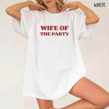 1 camiseta 100% algodón para la esposa de la fiesta, regalo para la futura novia, regalo para la fiesta de compromiso, camiseta para la despedida de soltera, camiseta divertida para la novia, camiseta para la "Tribu de la Novia", camiseta para la futura novia comprometida. |      Suéter Casual para Dama de Honor |     Lindas camisetas de manga corta con cuello redondo y corte holgado |     Conjunto para la Fiesta de Despedida de Soltera |     Perfecto para la fiesta de despedida de soltera. 180g 100% algodón, los diseños están completamente impresos. Unisexo. - Negro - Ver 8