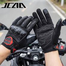 MJMOTO 山地自行车手套 夏季摩托车手套 全指手套 防护防摔防滑耐磨摩托车骑行手套 - A - 查看 7