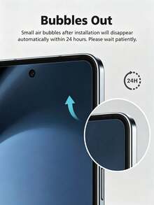 2 قطعة واقي شاشة الخصوصية ل- Galaxy S23 S22 Ultra/ Note 14 13 Pro+ 4G 5G/Honor [ البصمة] [فيلم TPU مرن مضاد للتجسس] [تركيب سهل بدون فقاعات] [مضاد للتجسس] [زجاج غير مقسى] - الأسود - مشاهدة 5