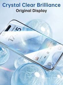 2pcs Ultra-Clear Screen Protector, Made Of Hydrogel Material, Optical-Grade Flexible Material For Bright And Transparent Screen Display With Natural Color Layers. Protects Against Scratches From Keys, Cards When Placing Phone On Desk, In Bag Or Pocket. - Clear - View 8