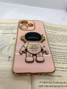 Phone Case Compatible With Oppo A5 Pro 5G Astronaut Design. - Baby Pink - View 4