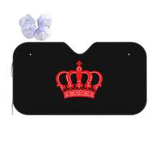 1pc Interesting Windshield Sunshade, Universal Fit For Car/SUV/RV/Truck Front Window, Foldable Sun Visor To Keep Vehicle Cool, UV & Heat Reflective, Upgraded Reinforced - Crown - View 2