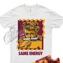 Camiseta New ENERGY Dunk Low Midas Gold Tough Red Day of Dead Dios Muertos White - forma - Ver 1