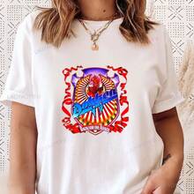 Camiseta retro Dokken Band - Top unisex para verano Camisa de manga corta con diseño estampado - Adecuada tanto para hombres como para mujeres - 77253GG - Ver 7