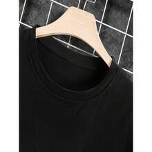 Women's 11 11 Print T-Shirt - Soft And Breathable, Quick-Drying, Casual Sports Top With 11 11 Design And 'Wish' Text - Brown With Black, Ideal For Casual Wear, Gym And New Year's - [] - 查看 3