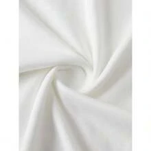 Camiseta de mujer con estampado de corazón con brillo dorado, corte cómodo, cuello redondo, manga corta, adecuada para todas las estaciones y viajes diarios. - Blanco - Ver 5