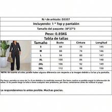 Mono ajustado de manga larga con solapa elegante, pierna ancha, estilo sexy para mujer primavera 2026 - Rojo - Ver 4