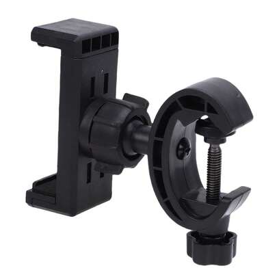 Phone Stand, Aluminum Alloy Phone Mount Bracket, Suitable For Desk Tube And Most Smartphones