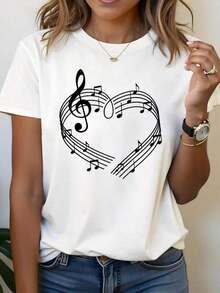 Women T-Shirts - White - View 1