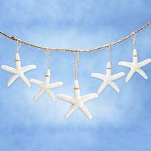 10/40pcs Resin Starfish Decorations, Cute Small Starfish, Suitable For Wedding, Holiday Decor, Home Decor And Crafts - Star - View 5