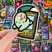 100 miếng dán hình phong cách pixel, hình hoạt hình dễ thương, tự dán lên vali, văn phòng phẩm, chống thấm nước, hình vẽ graffiti, quà sinh nhật nhỏ bất ngờ, lựa chọn hàng đầu cho quà tặng trường học. - Nhiều màu - Xem 4