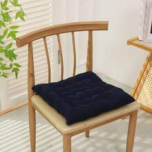 1 chiếc đệm ngồi bằng vải nhung mềm mại và thoải mái, thiết kế tối giản phù hợp cho mọi mùa, đệm ghế màu trơn cho văn phòng. - 40x40cm - Xem 10
