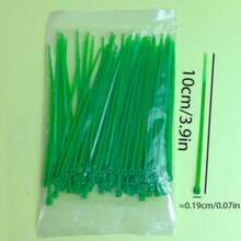 Bộ 100 dây buộc vườn, dây buộc cố định cây bằng nhựa, dây buộc cáp vườn di động, dùng cho làm vườn và chăm sóc bãi cỏ, chiều dài 10-20cm. - A - Xem 9