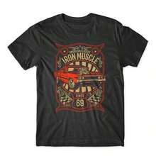 Iron Mando Mandalorian Iron Maidens Shirt Stars Wars Graphic Design T-Shirt - Black - View 1