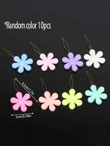 5 piezas enhebrador de agujas de flores de color al azar - Multicolor - Ver 7