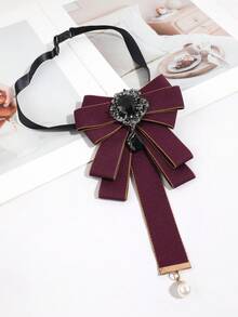 1 chiếc ghim cài áo hình bướm đính pha lê lấp lánh và ngọc trai giả, thích hợp cho tiệc tùng, công sở, hẹn hò, đi làm, du lịch và các dịp khác. - Nhiều màu - Xem 7