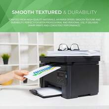 A4 White Printer Paper 80 GSM – 500 Sheets Multipurpose Copy Paper 210x297mm – Smooth Printing Paper For Inkjet & Laser Printers, Office School Home Essential - A - View 4