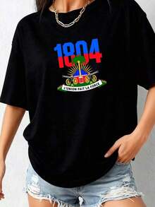 1 pieza Bandera de la Revolución Haitiana 1804, Bandera de la Independencia de Haití Da-0180g 100% Algodón - Negro 3 - Ver 12
