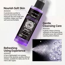 EAST MOON Men's Beard After Shave Moisturizing Spray Nourish Oil Reduce Redness Swelling Repair Dry Soothing Lightweight Fast-Absorbing Non-Greasy Formula Hyaluronic Acid Suitable For All Skin Types Beard Care Serum - After Shave Spray - View 7